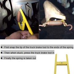 LT890 Heavy Truck Brake Spring Tool,for Brake Installer/Removal Anchor Pin Tools
