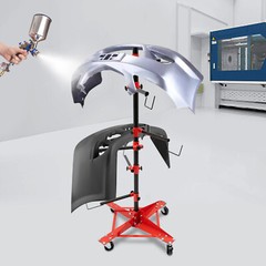 Auto Body Door Hood Bumper Fender Panel Holder Paint Tool Rack Repair Work Stand